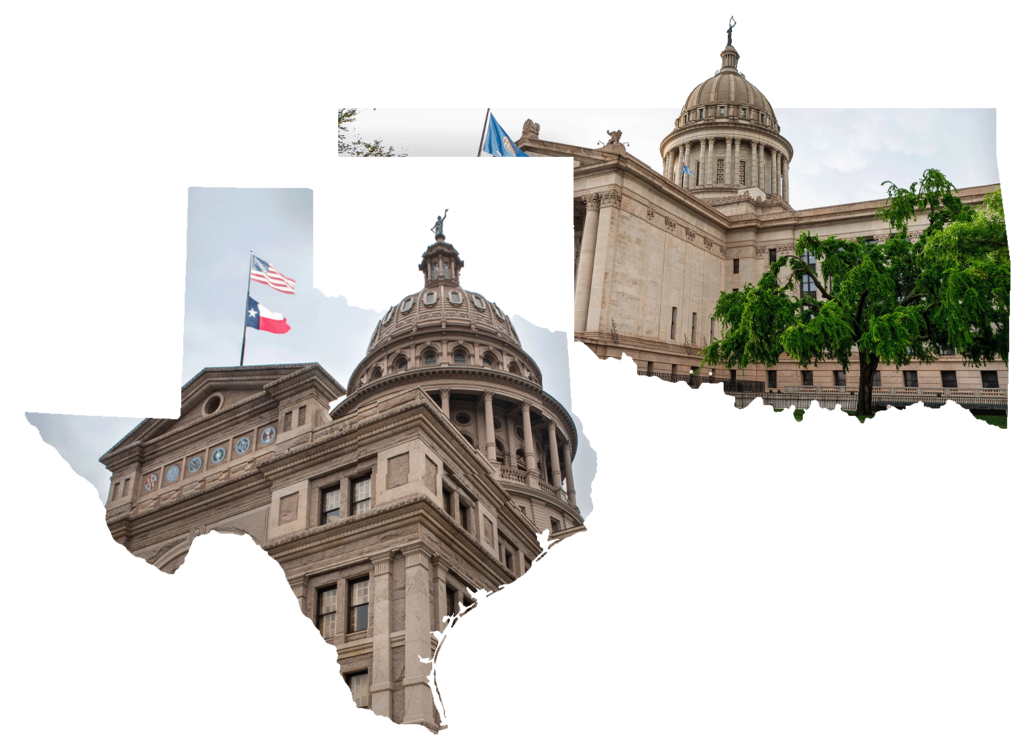 Patient Choice Coalition states: Texas and Oklahoma